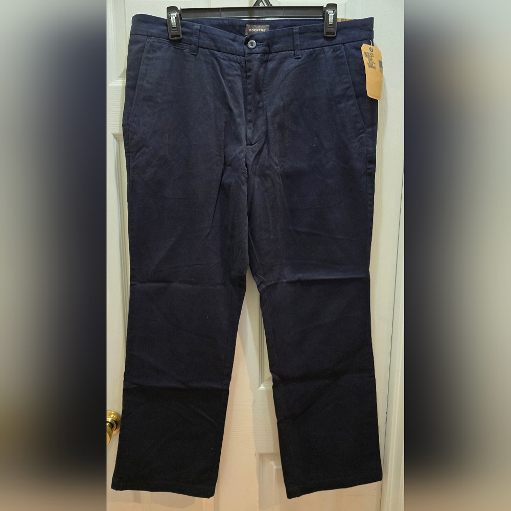 Dockers Men's Navy 38 X 32